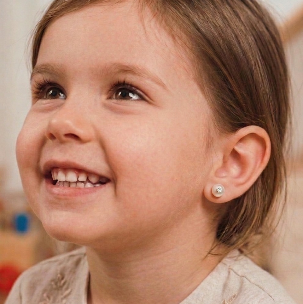 BOUCLES BB PERLE DIAMS