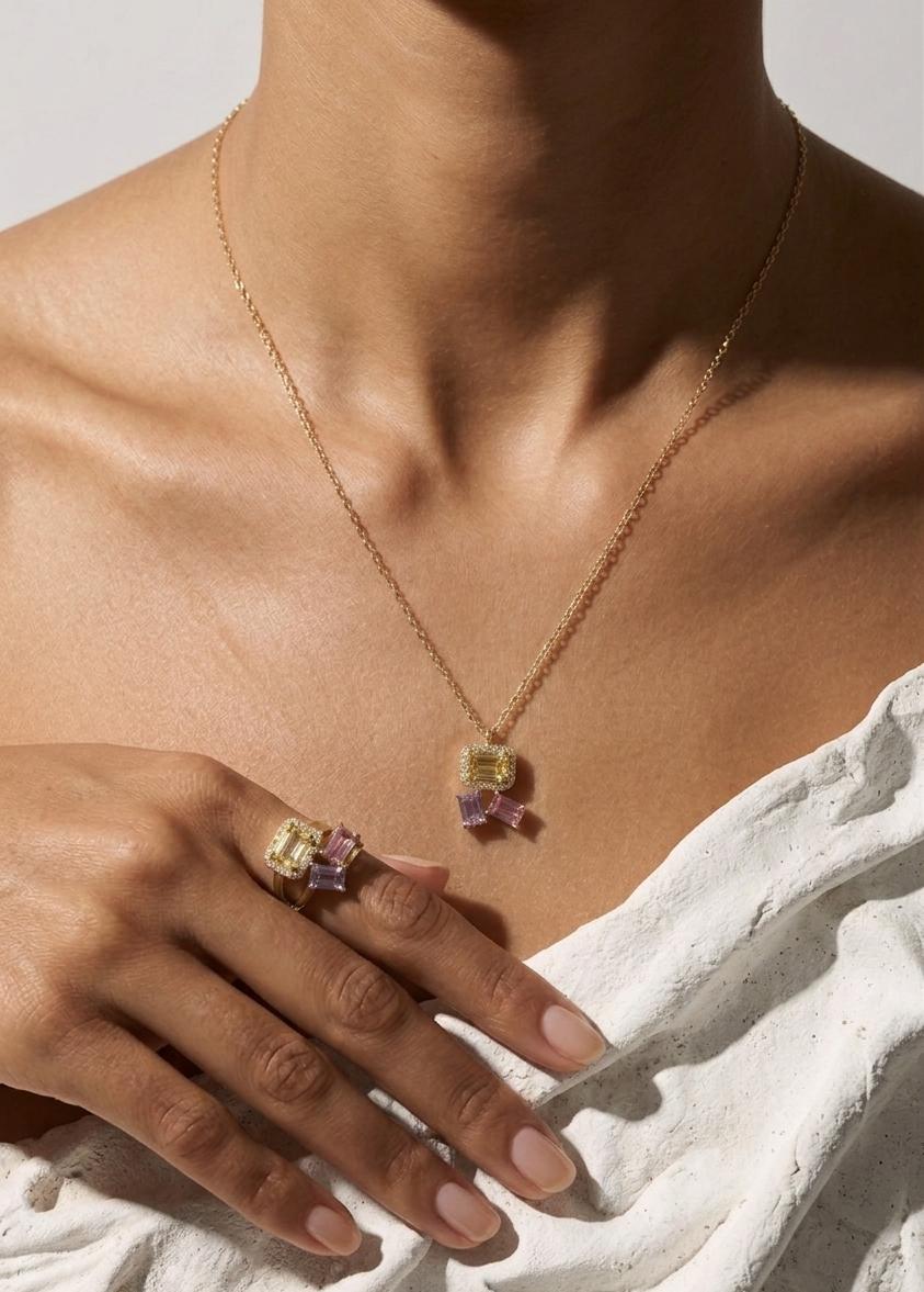 Collier trio Candy pastels bk (3)