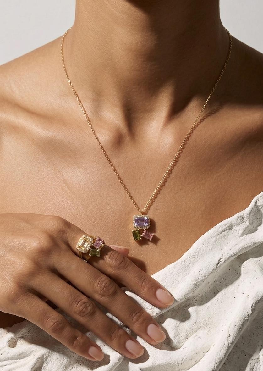 Collier trio Candy pastels bk (4)