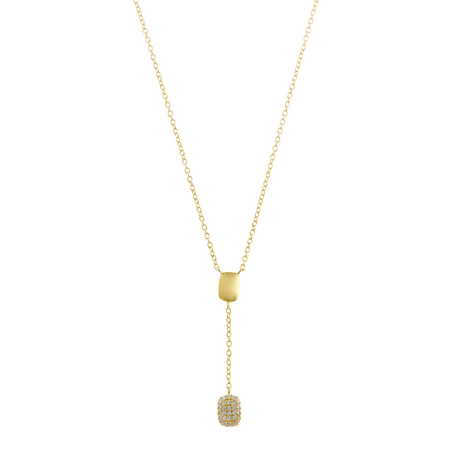 Collier micelani chainette square