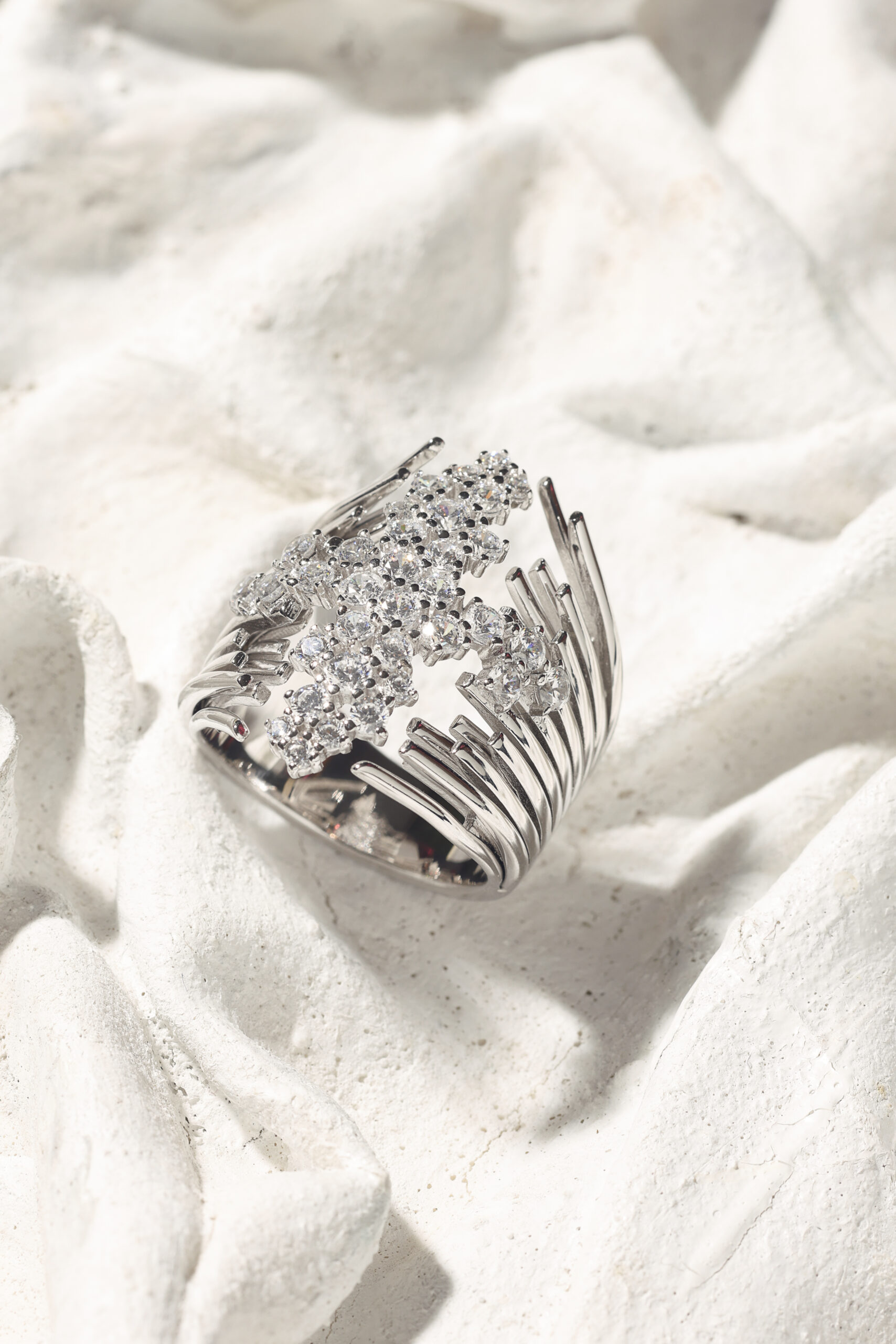 bague L.A combi serti