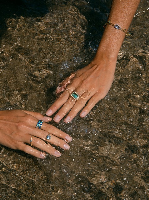 bague L.A single stone
