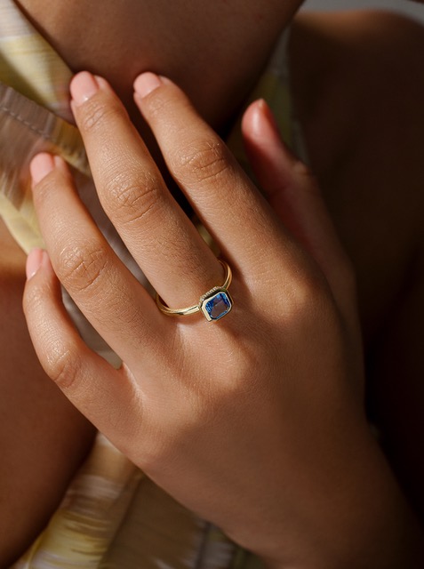 bague L.A single stone