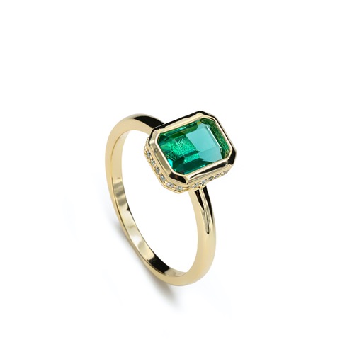 bague L.A single stone