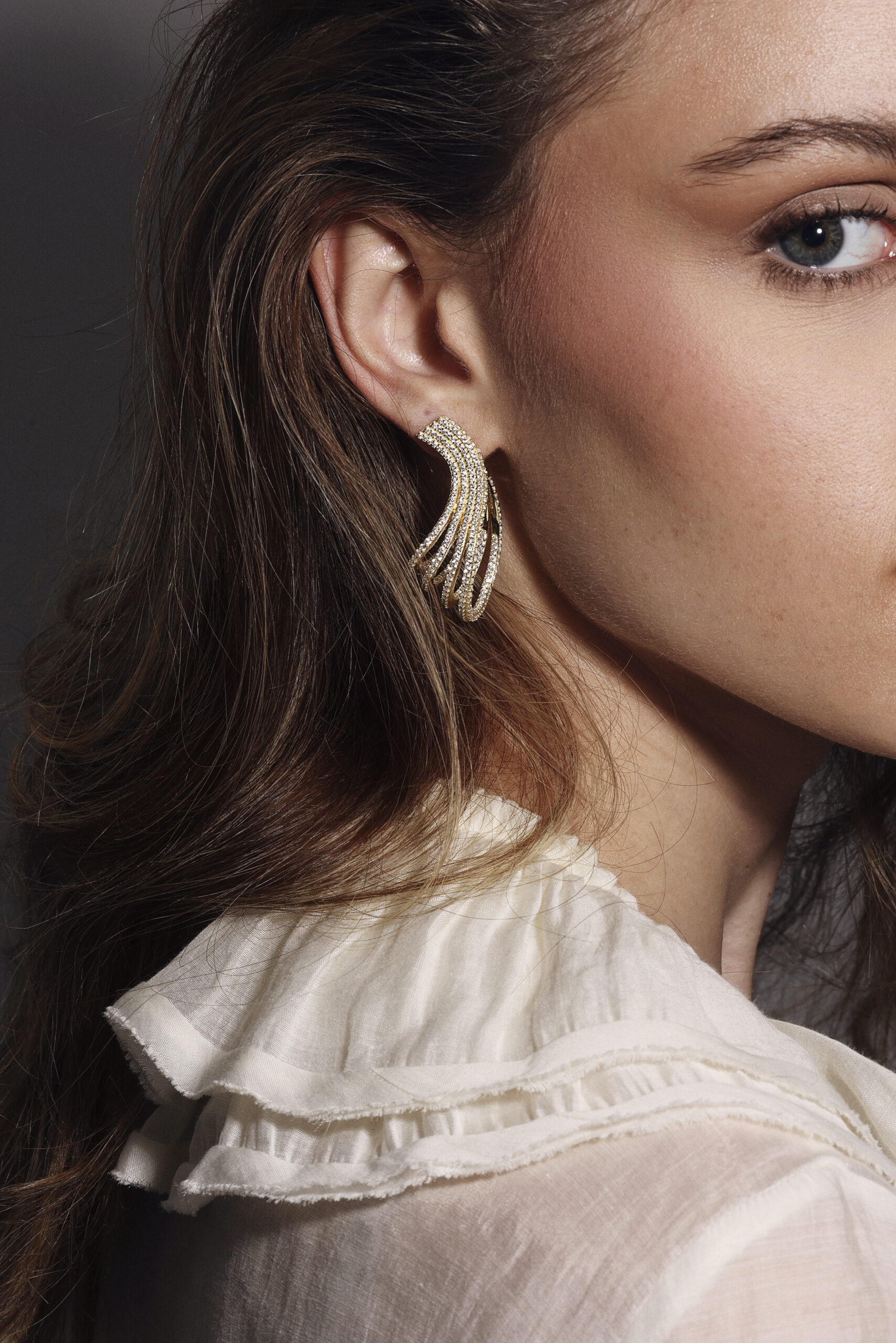 boucles vague bridale