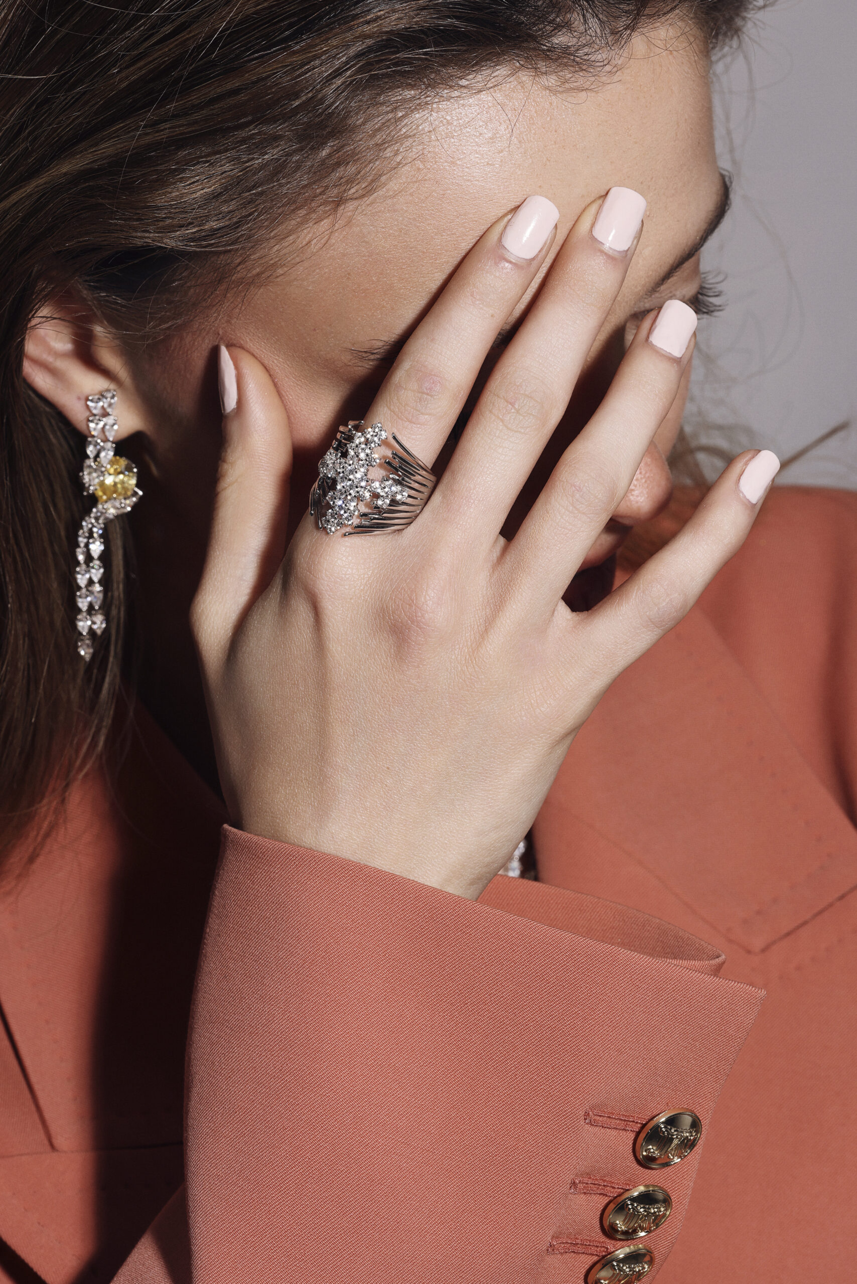 Bague L.A combi serti