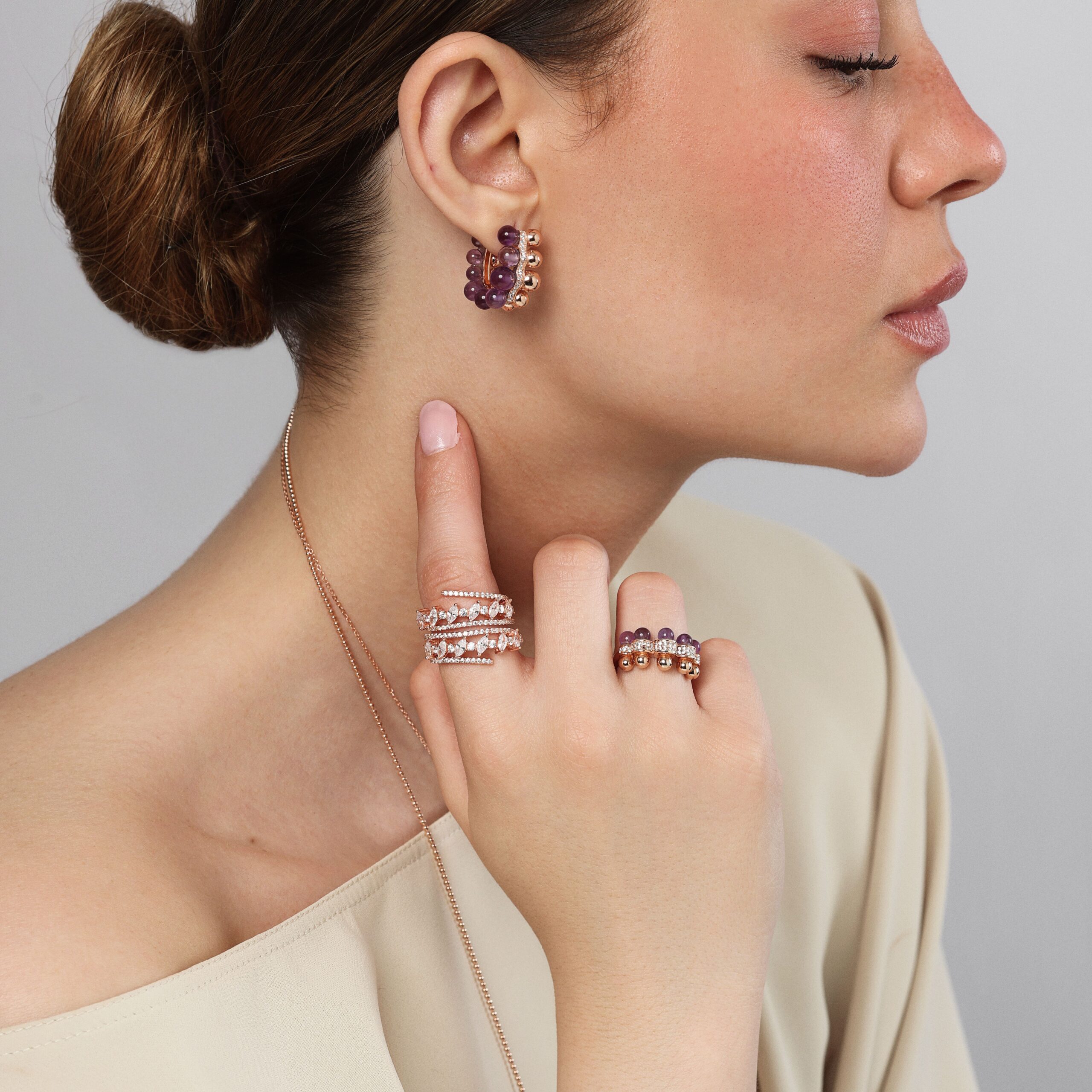 BAGUE ARTI PAVÉ