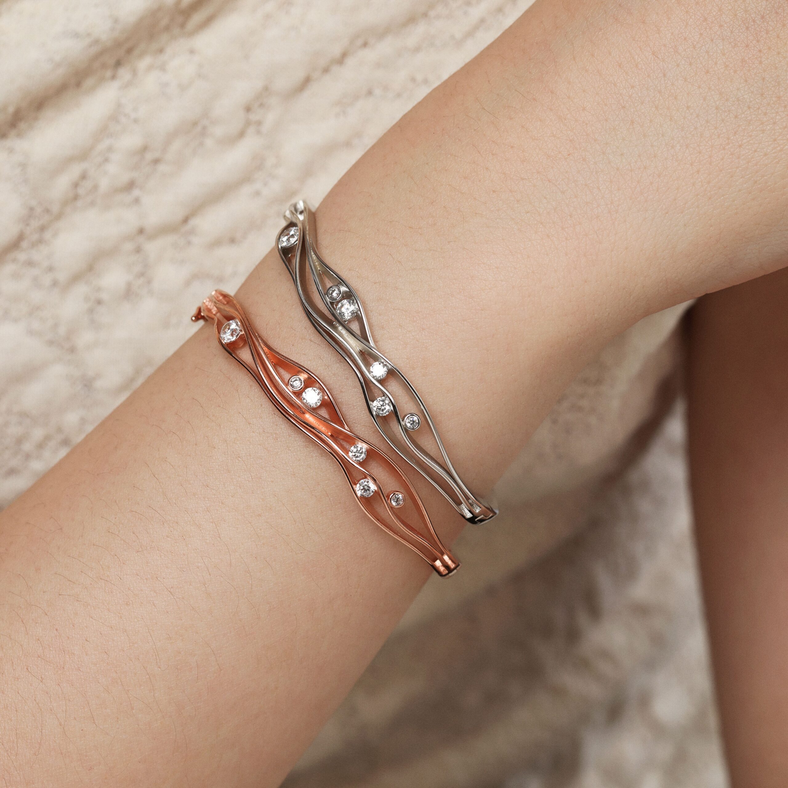 BRACELET MATTE PAVÉ