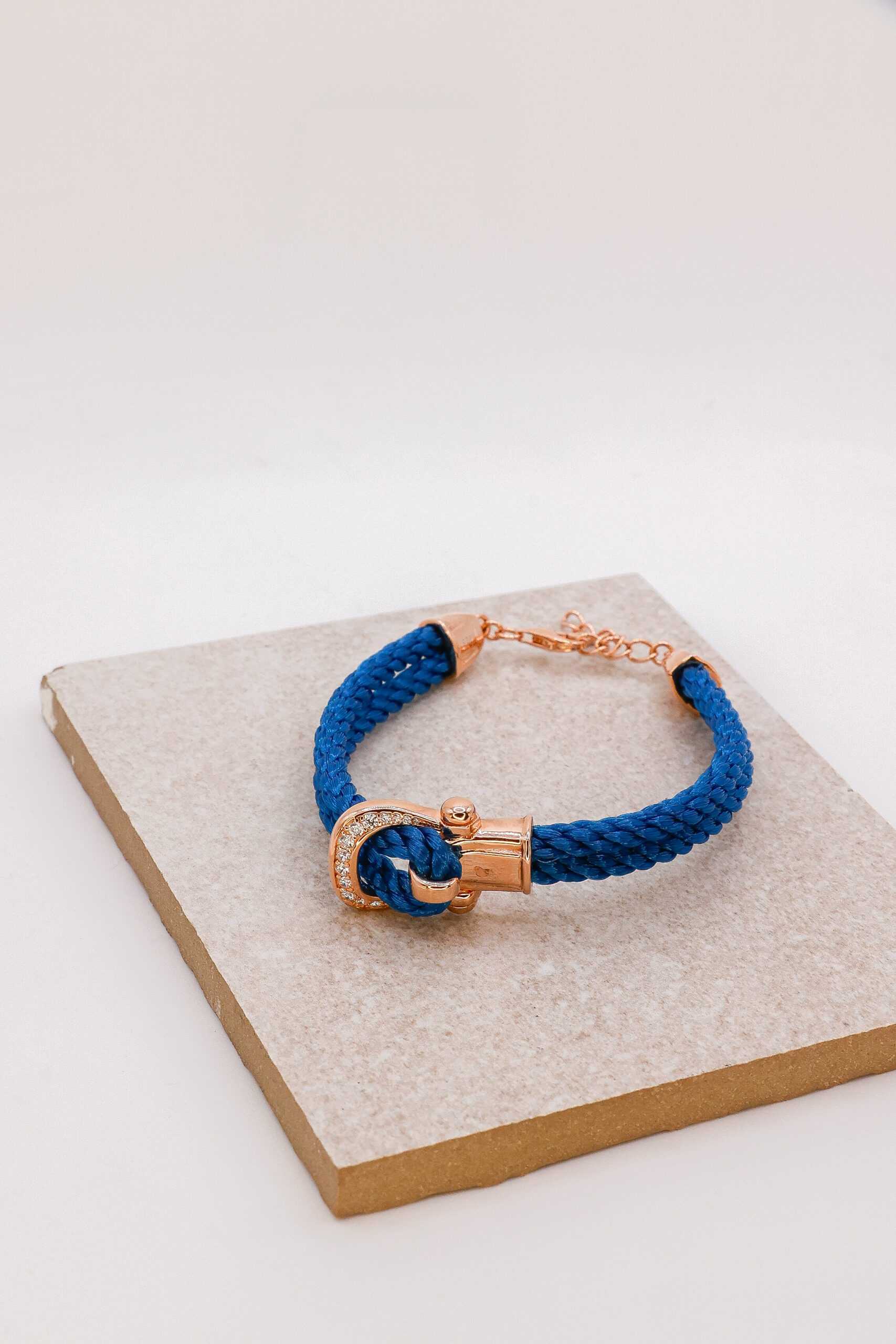 BRACELET LOCK DOUBLE CORDONS