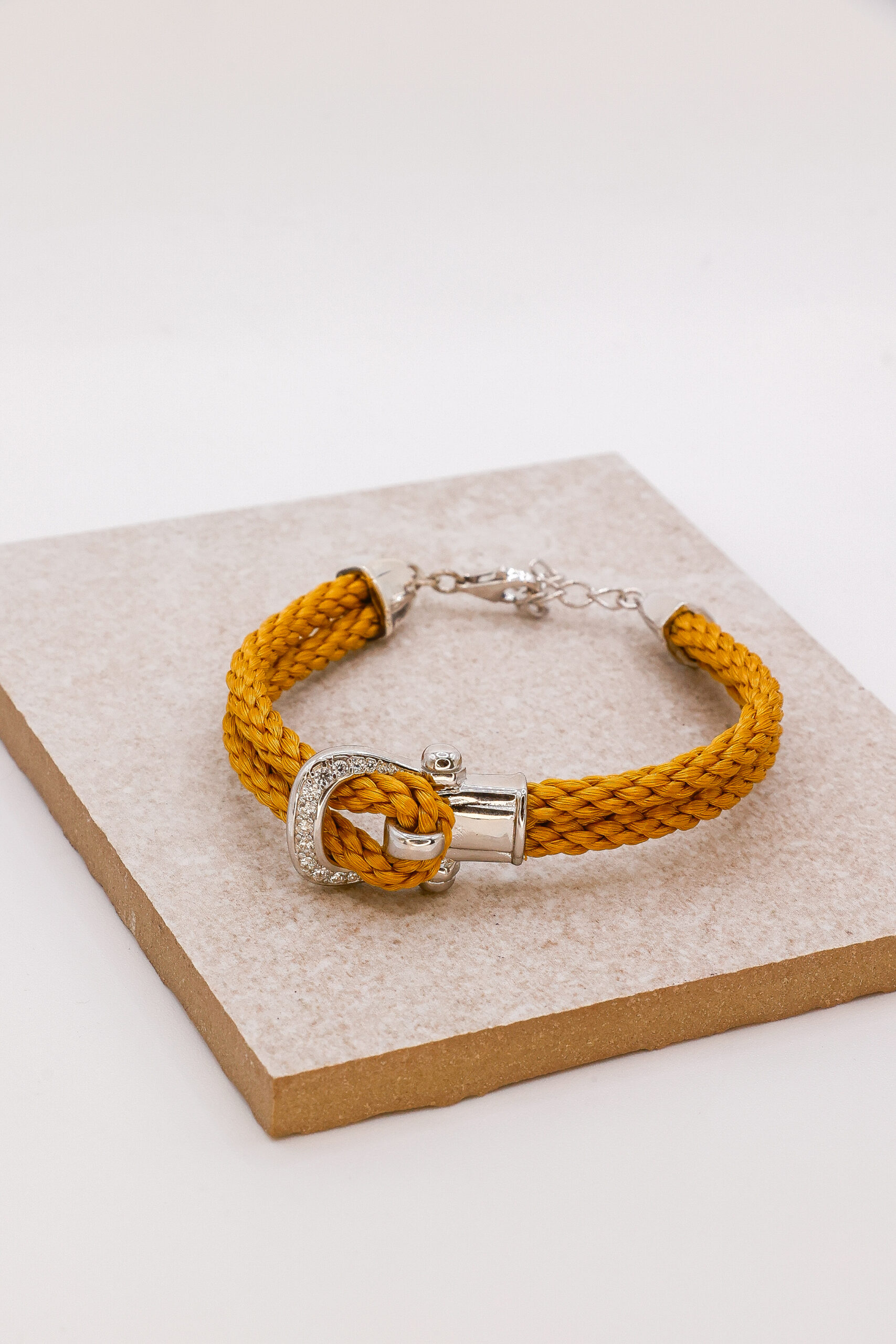 BRACELET LOCK DOUBLE CORDONS