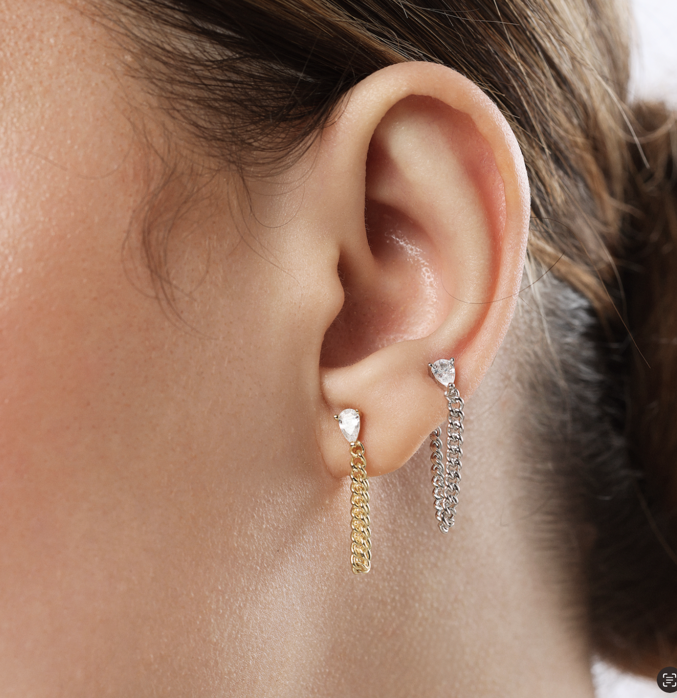 SALVA GOUTTE MINI TRESSE CHAINE