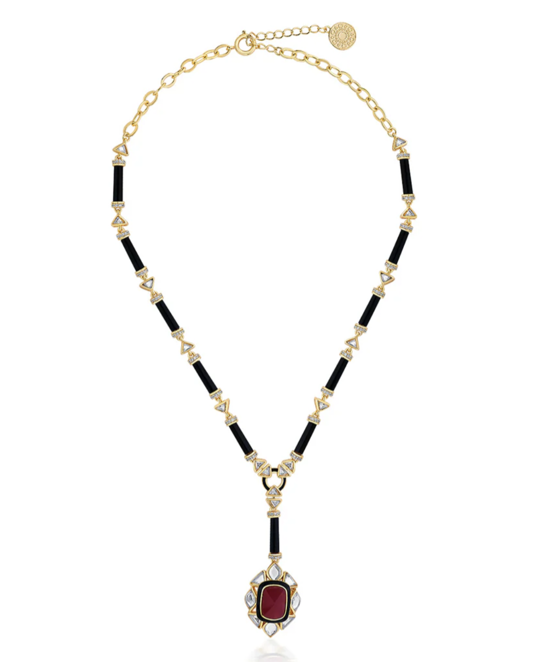 BEGUM HAUTE EVERPINK DROP NECKLACE 2