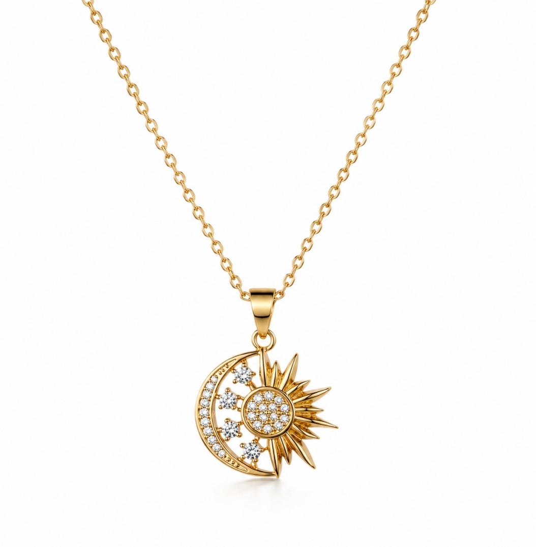collier moon and sun (1)
