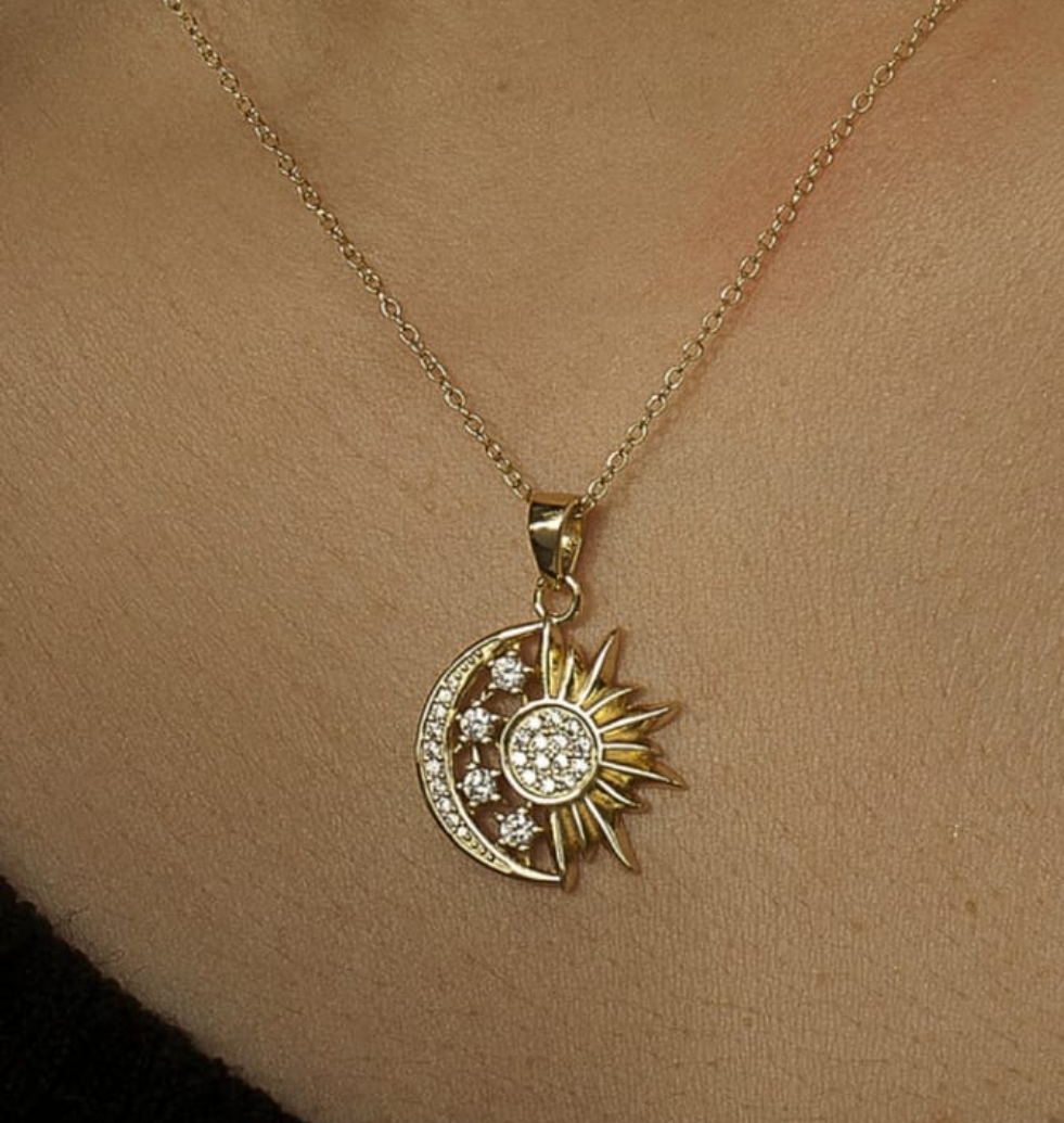 collier moon and sun