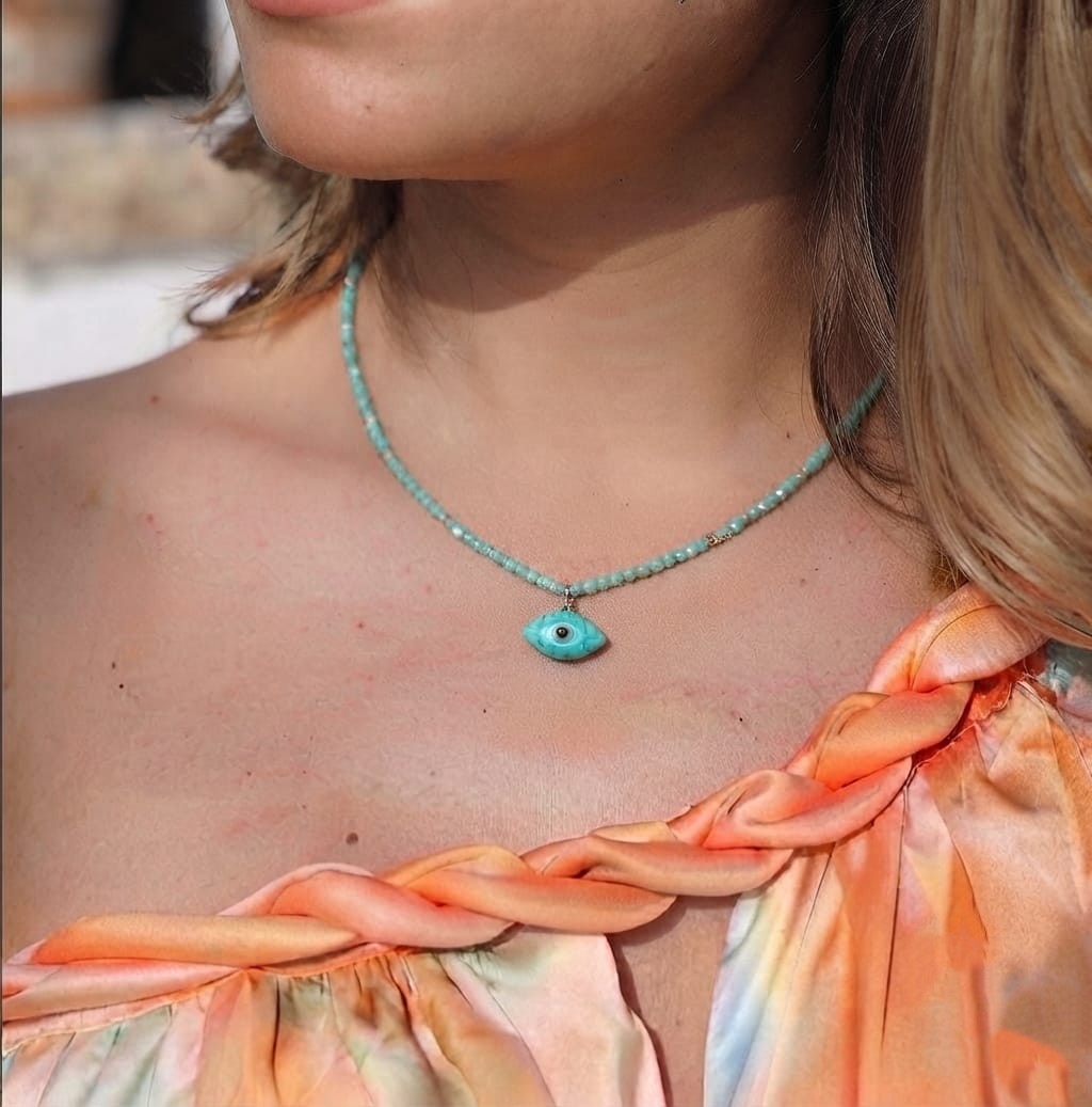 Collier sun eye